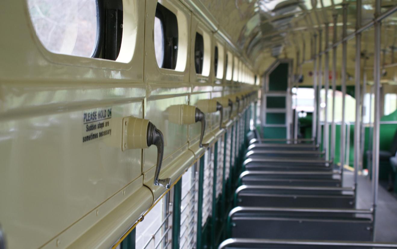 Interior of Trolly