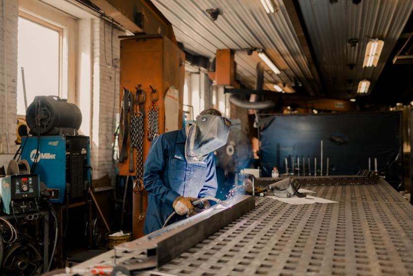 Person Welding