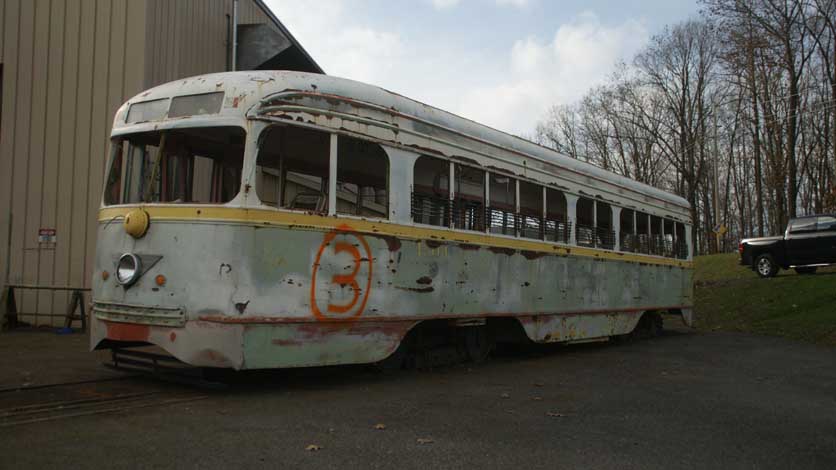 Streetcar Rusted